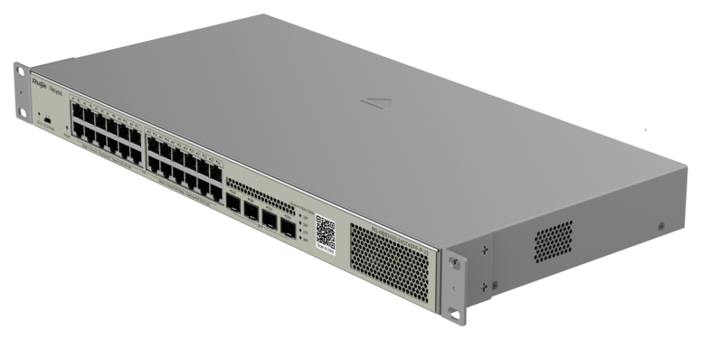 Ruijie Networks RG-NBS3100-24GT4SFP-P-V2 switch Gestionado L2 Gigabit Ethernet (10/100/1000) Energía sobre Ethernet (PoE) Metálico
