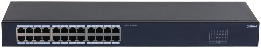 Dahua Technology SF1024 No administrado L2 Fast Ethernet (10/100) Negro