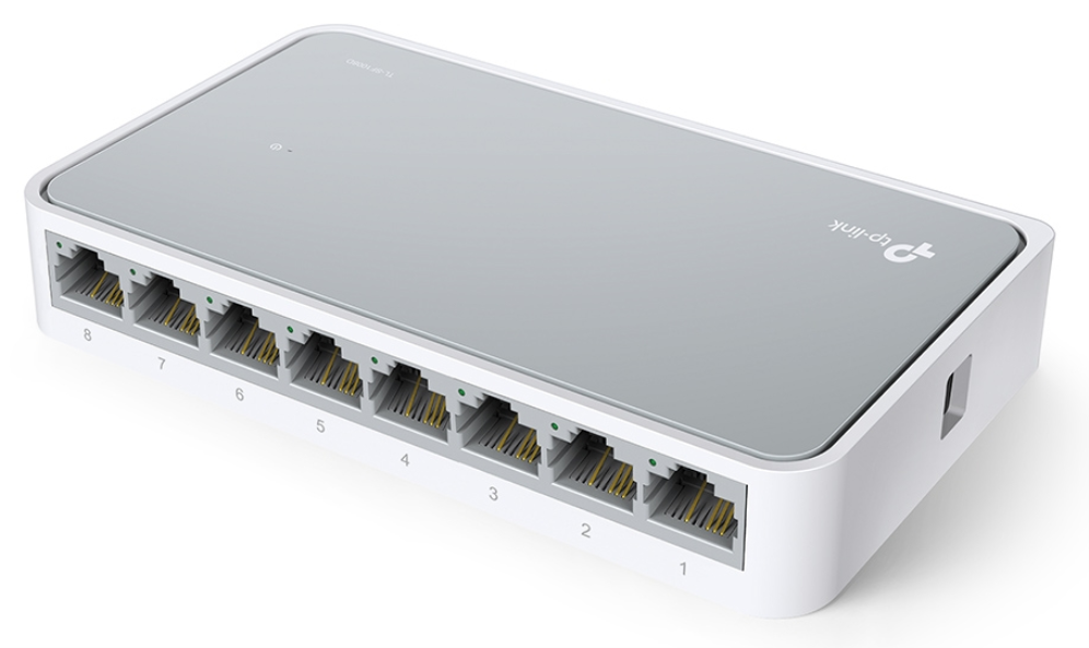 TP-Link TL-SF1008D No administrado Fast Ethernet (10/100) Blanco