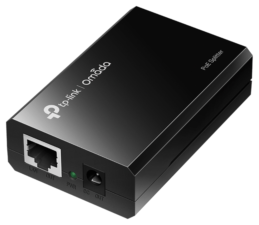 TP-Link Omada POE10R divisor de red Energía sobre Ethernet (PoE) Negro