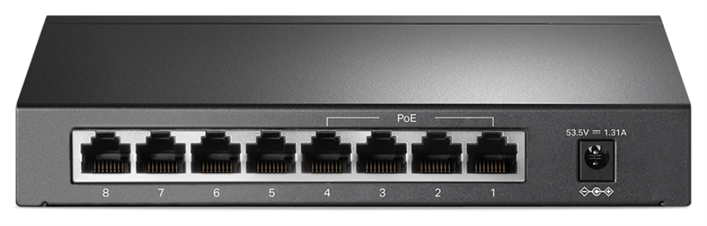 TP-Link TL-SF1008P No administrado Fast Ethernet (10/100) Energía sobre Ethernet (PoE) Negro
