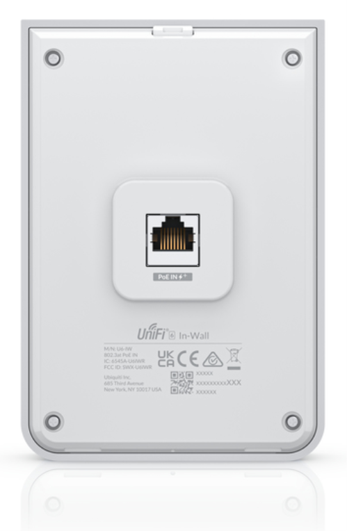 Ubiquiti Unifi 6 In-Wall 4800 Mbit/s Blanco Energía sobre Ethernet (PoE)