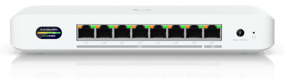 Ubiquiti UDB-Switch 2.5G Ethernet (100/1000/2500) Energía sobre Ethernet (PoE) Blanco