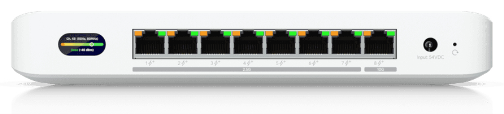 Ubiquiti UDB-Switch 2.5G Ethernet (100/1000/2500) Energía sobre Ethernet (PoE) Blanco