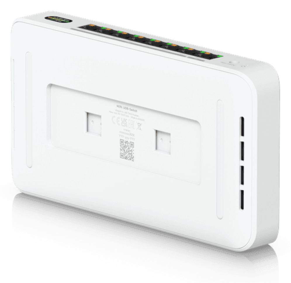 Ubiquiti UDB-Switch 2.5G Ethernet (100/1000/2500) Energía sobre Ethernet (PoE) Blanco