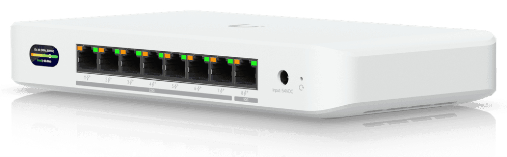 Ubiquiti UDB-Switch 2.5G Ethernet (100/1000/2500) Energía sobre Ethernet (PoE) Blanco