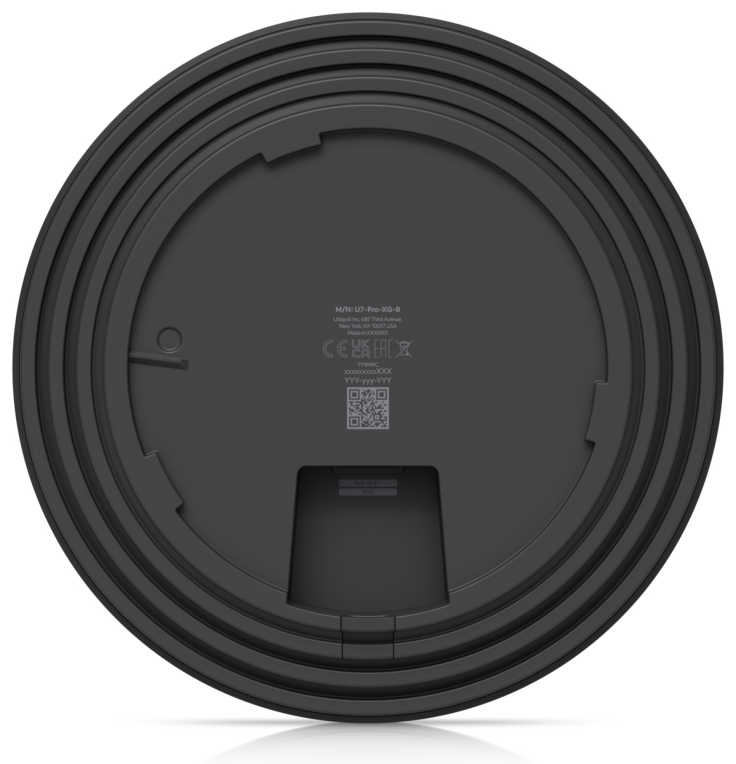Ubiquiti U7 Pro XG 5800 Mbit/s Negro Energía sobre Ethernet (PoE)