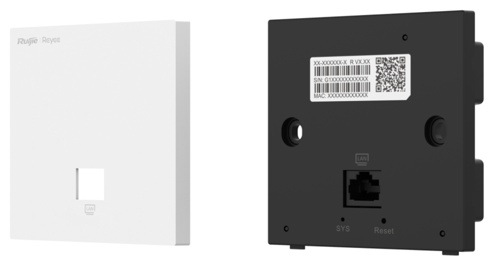 Ruijie Networks RG-RAP1201 punto de acceso inalámbrico 1267 Mbit/s Blanco Energía sobre Ethernet (PoE)