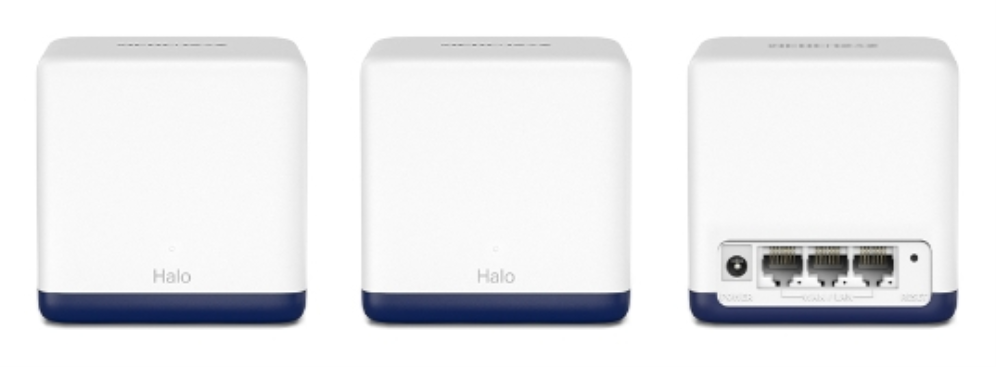 Mercusys Halo H50G (3-pack) Doble banda (2,4 GHz / 5 GHz) Wi-Fi 5 (802.11ac) Blanco Interno