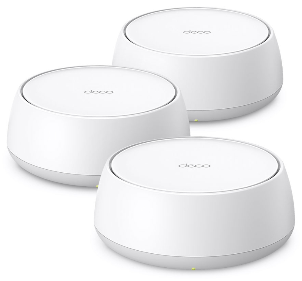 TP-Link DECO BE25(3-PACK) sistema Wi-Fi Mesh (Wi-Fi en malla) Doble banda (2,4 GHz / 5 GHz) Wi-Fi 7 (802.11be) Blanco 2 Interno