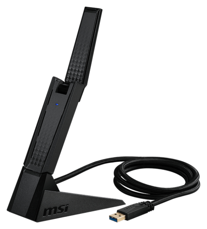 MSI AXE5400 adaptador y tarjeta de red WLAN 2402 Mbit/s