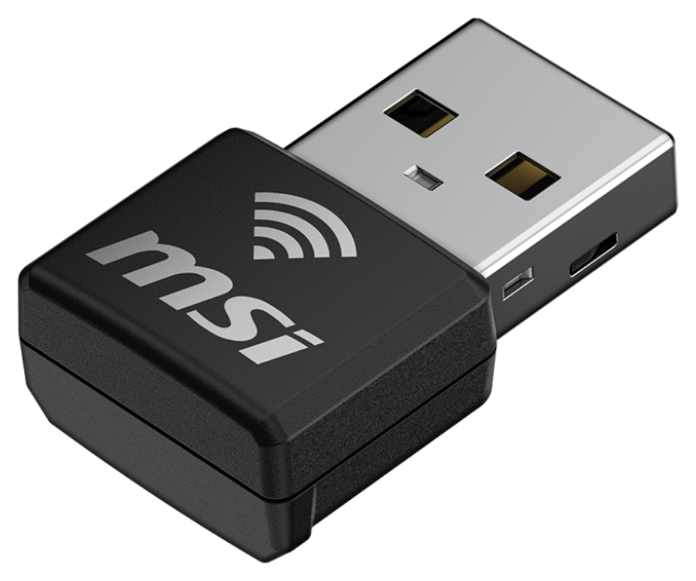 MSI AX1800 Nano WiFi USB Adapter WLAN 1201 Mbit/s