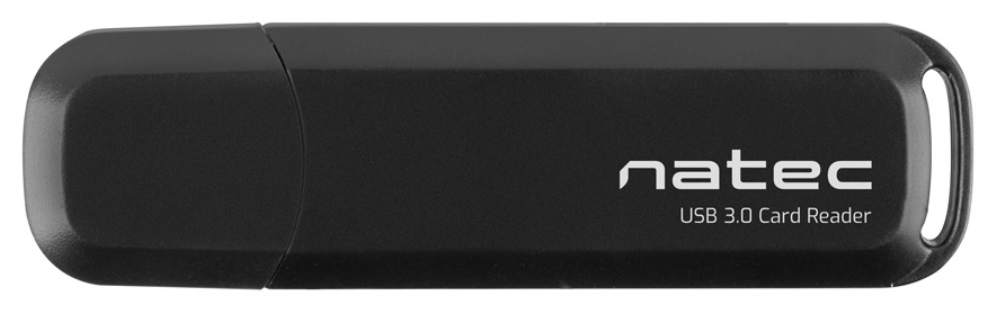 NATEC Scarab 2 lector de tarjeta USB 3.2 Gen 1 (3.1 Gen 1) Type-A Negro