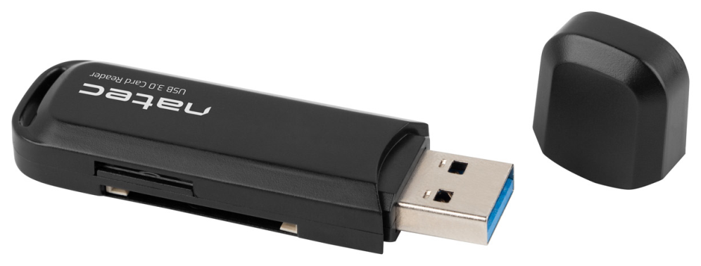 NATEC Scarab 2 lector de tarjeta USB 3.2 Gen 1 (3.1 Gen 1) Type-A Negro