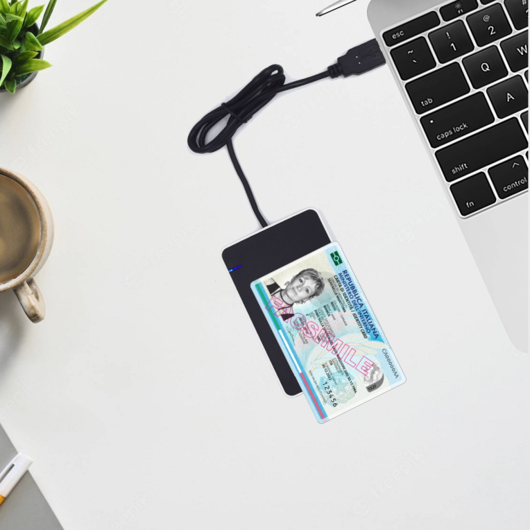Ewent EW1053 lector de tarjeta magnética USB Negro