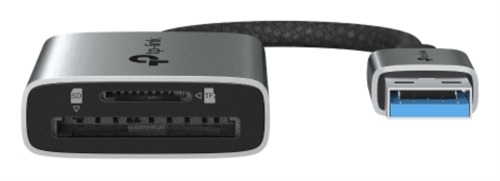 TP-Link UA430 lector de tarjeta USB 3.2 Gen 1 (3.1 Gen 1) Type-C Gris