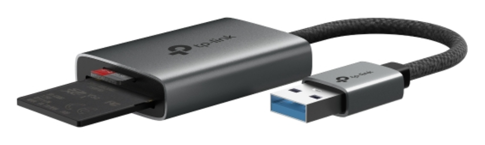 TP-Link UA430 lector de tarjeta USB 3.2 Gen 1 (3.1 Gen 1) Type-C Gris