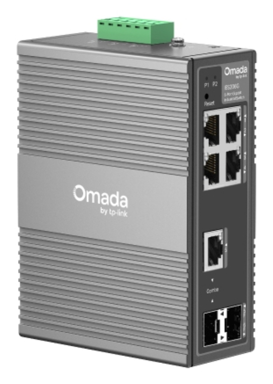 TP-Link Omada IES206G switch Gestionado Gigabit Ethernet (10/100/1000) Negro