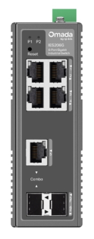 TP-Link Omada IES206G switch Gestionado Gigabit Ethernet (10/100/1000) Negro