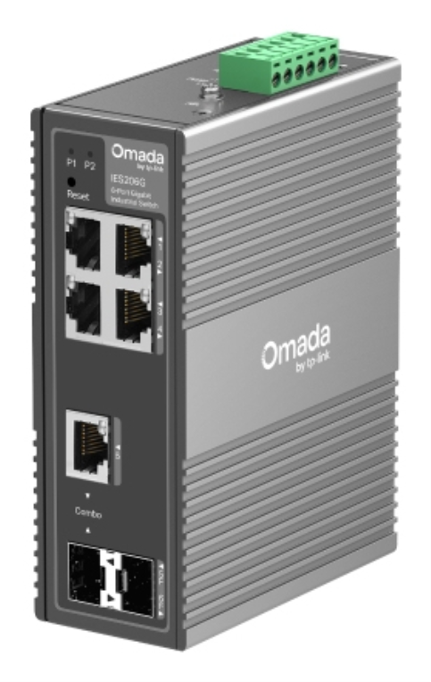 TP-Link Omada IES206G switch Gestionado Gigabit Ethernet (10/100/1000) Negro