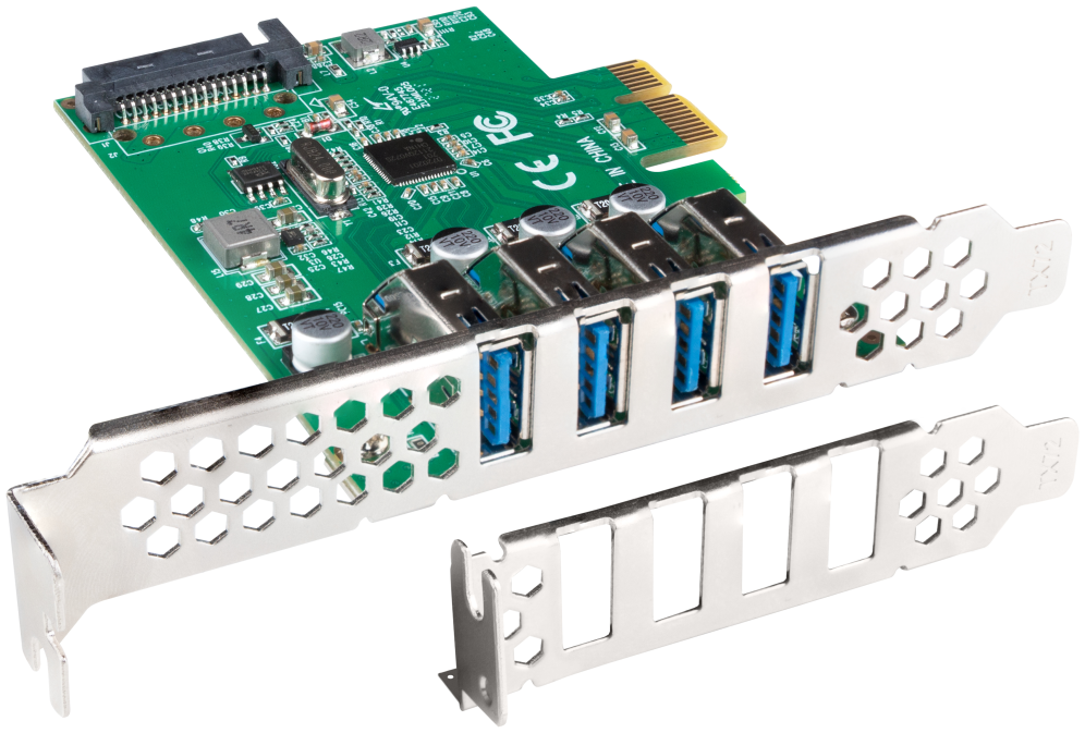 Lanberg PCE-US3-004 tarjeta y adaptador de interfaz Interno USB 3.2 Gen 1 (3.1 Gen 1)