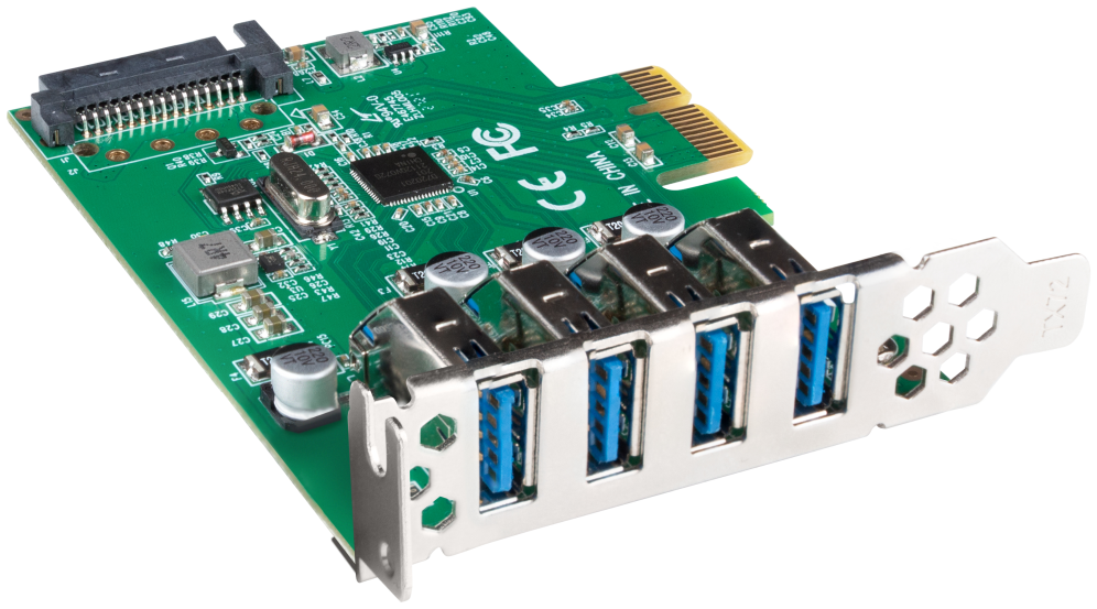 Lanberg PCE-US3-004 tarjeta y adaptador de interfaz Interno USB 3.2 Gen 1 (3.1 Gen 1)