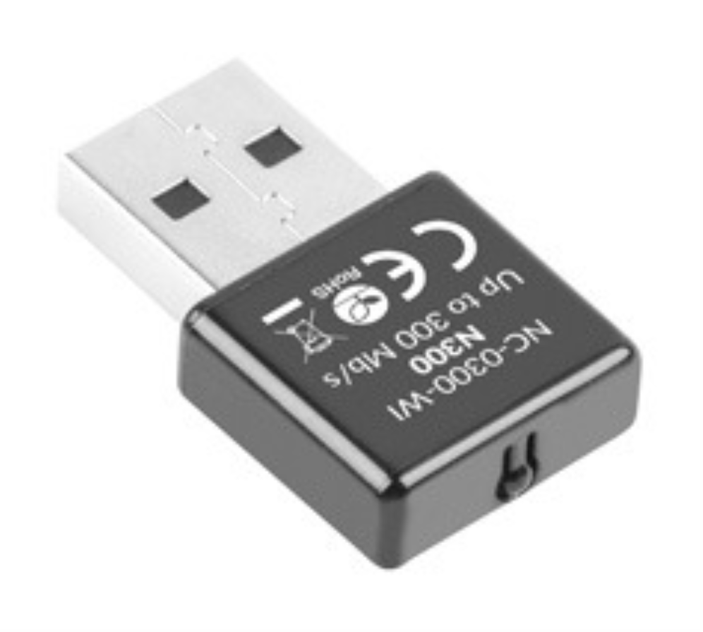 Lanberg NC-0300-WI adaptador y tarjeta de red 2400 Mbit/s