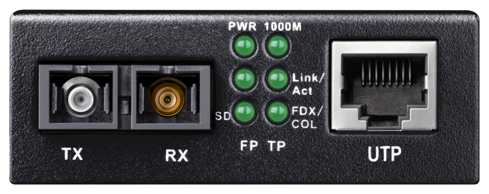 Cudy MC100GSA-20 convertidor de medio 1000 Mbit/s 1310 nm Monomodo Negro