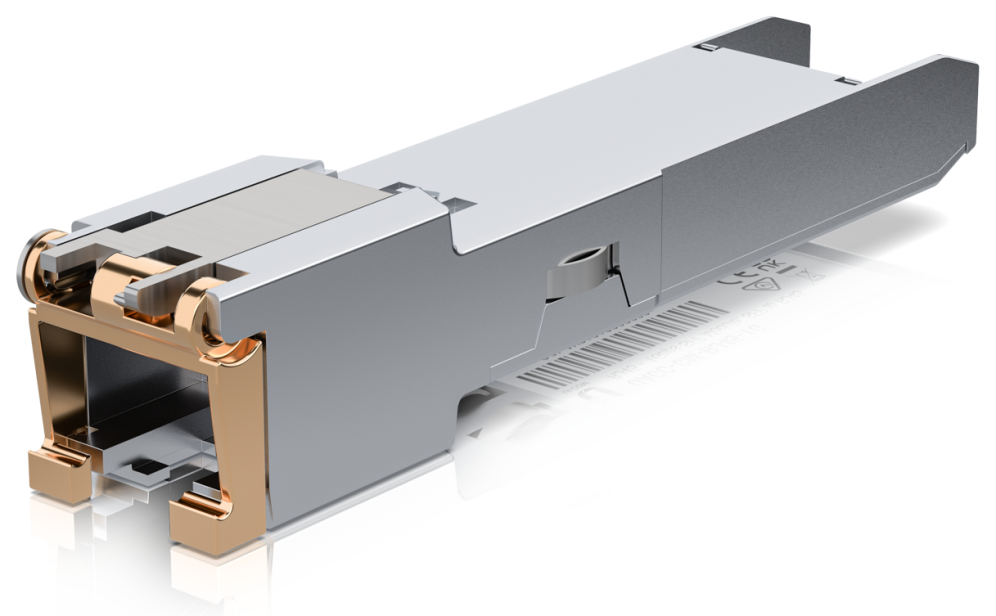 Ubiquiti UACC-CM-RJ45-1G red modulo transceptor Cobre 1000 Mbit/s RJ-45