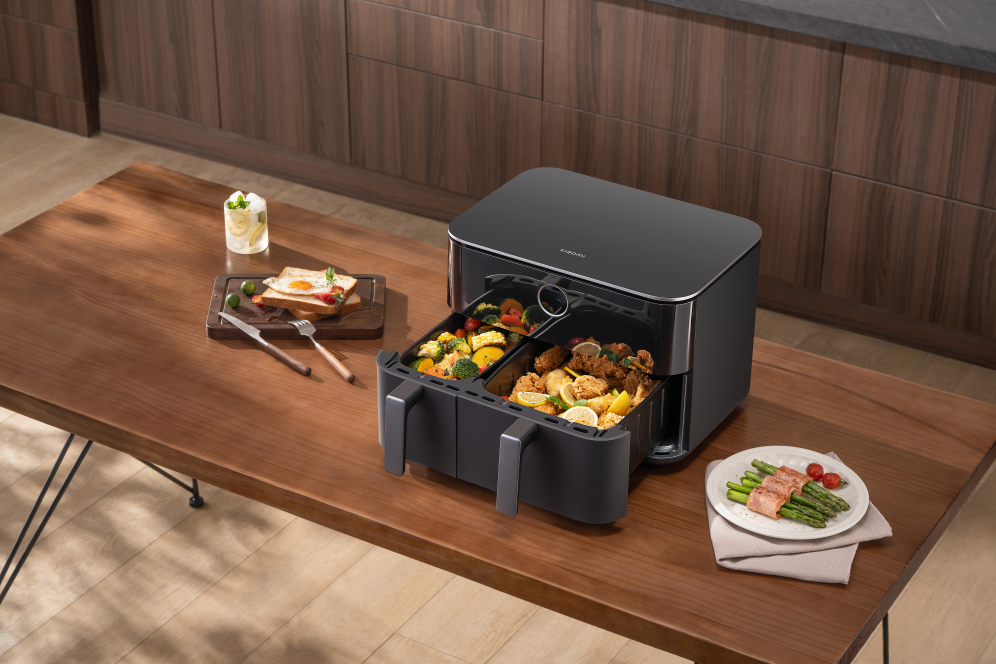 Xiaomi MAF-D1001 Doble 10 L Independiente 2700 W Freidora de aire caliente Negro