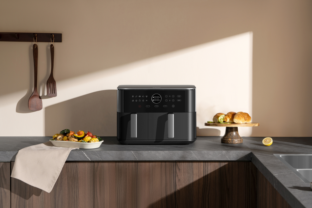 Xiaomi MAF-D1001 Doble 10 L Independiente 2700 W Freidora de aire caliente Negro
