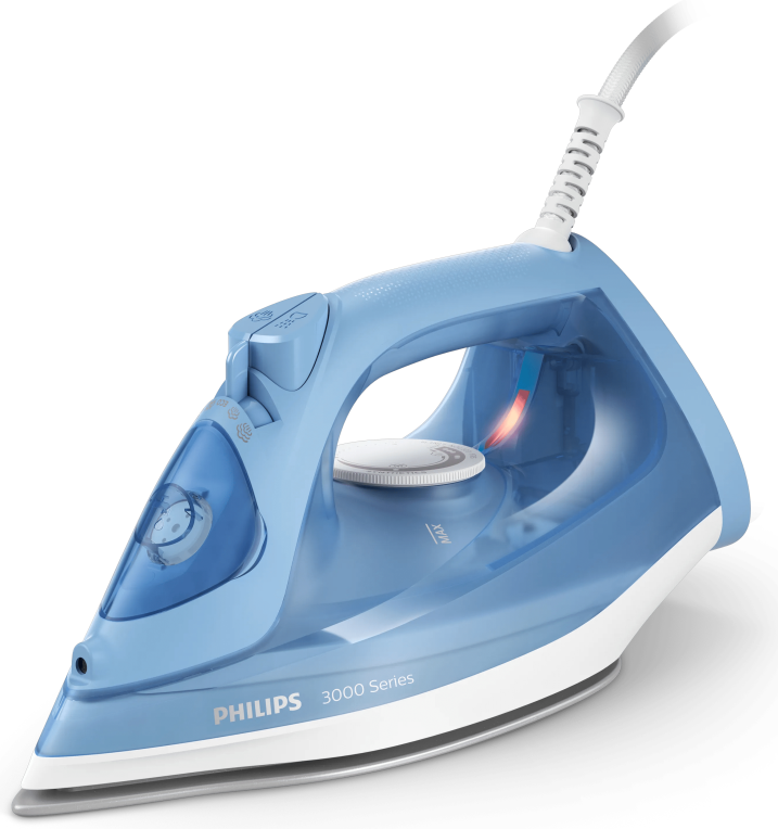 Philips 3000 series DST3020/20 plancha Plancha a vapor Suela de cerámica 2200 W Azul