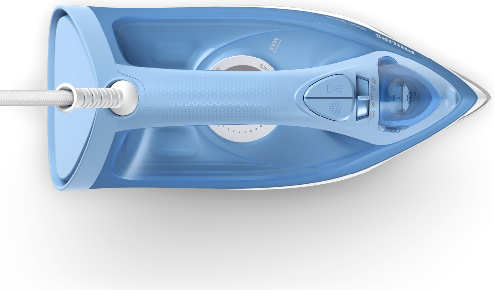Philips 3000 series DST3020/20 plancha Plancha a vapor Suela de cerámica 2200 W Azul