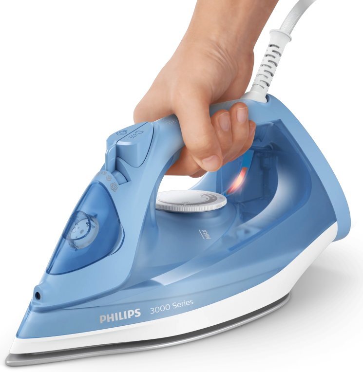 Philips 3000 series DST3020/20 plancha Plancha a vapor Suela de cerámica 2200 W Azul