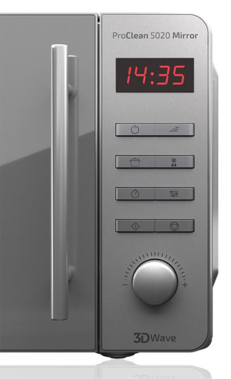 Cecotec 01532 microondas Plata Solo microondas Encimera 20 L 700 W