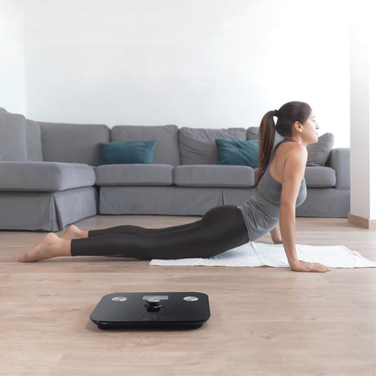 Cecotec Surface Precision EcoPower 10100 Full Healthy Plaza Negro Báscula personal electrónica