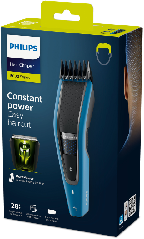 Philips 5000 series Hairclipper series 5000 HC5612/15 Cortapelos lavable