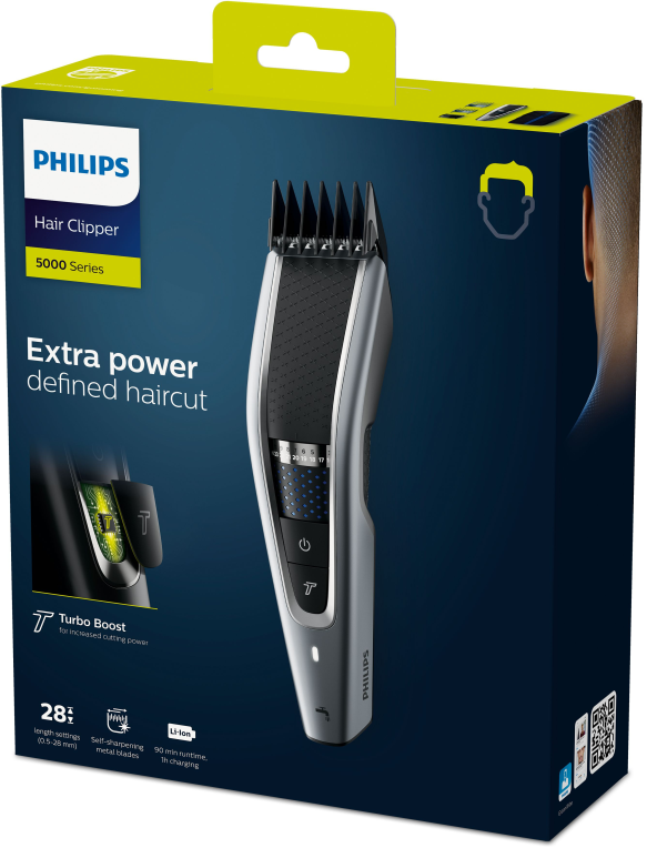 Philips 5000 series Hairclipper series 5000 HC5630/15 Cortapelos lavable