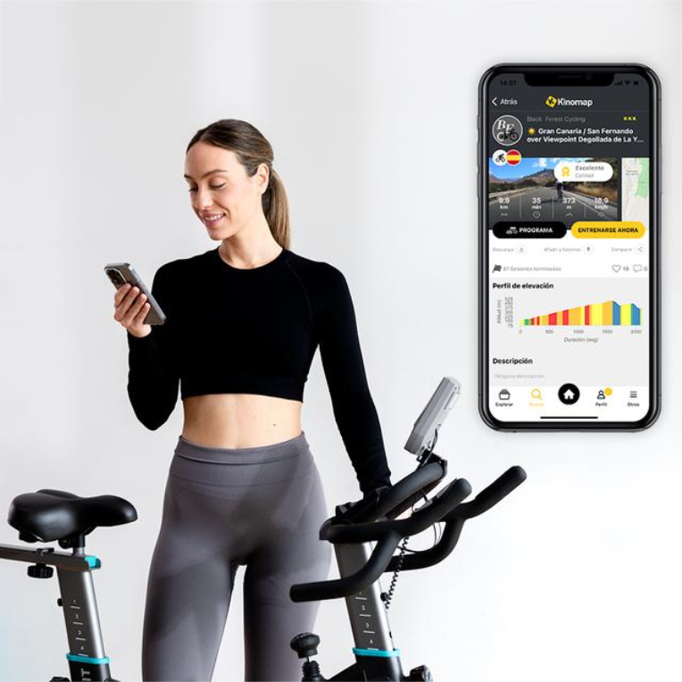 Cecotec DrumFit Indoor 24000 Race Sprint Bicicleta de ejercicio
