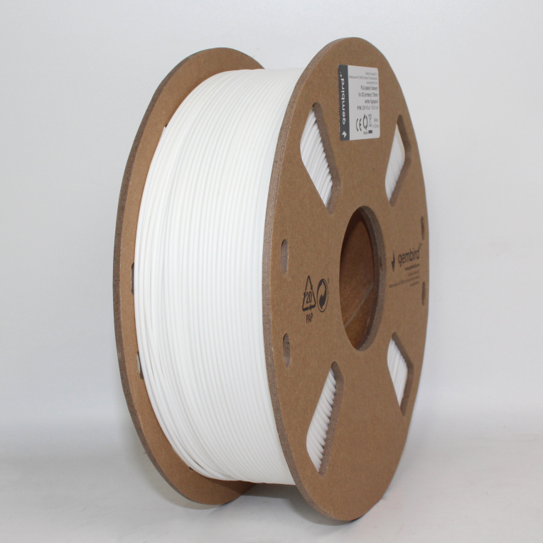 Gembird 3DP-PLA1.75-01-W material de impresión 3d Ácido poliláctico (PLA) Blanco 1,4 kg