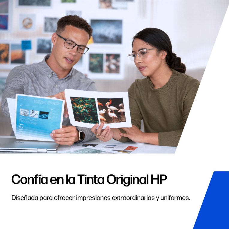 HP Cartucho de tinta original 62XL de alta capacidad tricolor