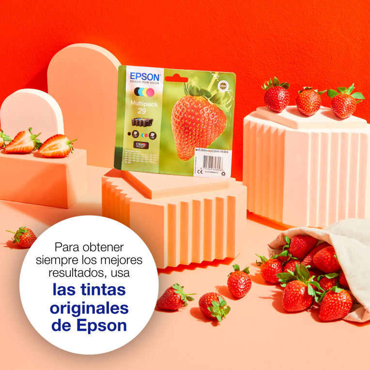 Epson Strawberry Singlepack Magenta 29XL Claria Home Ink