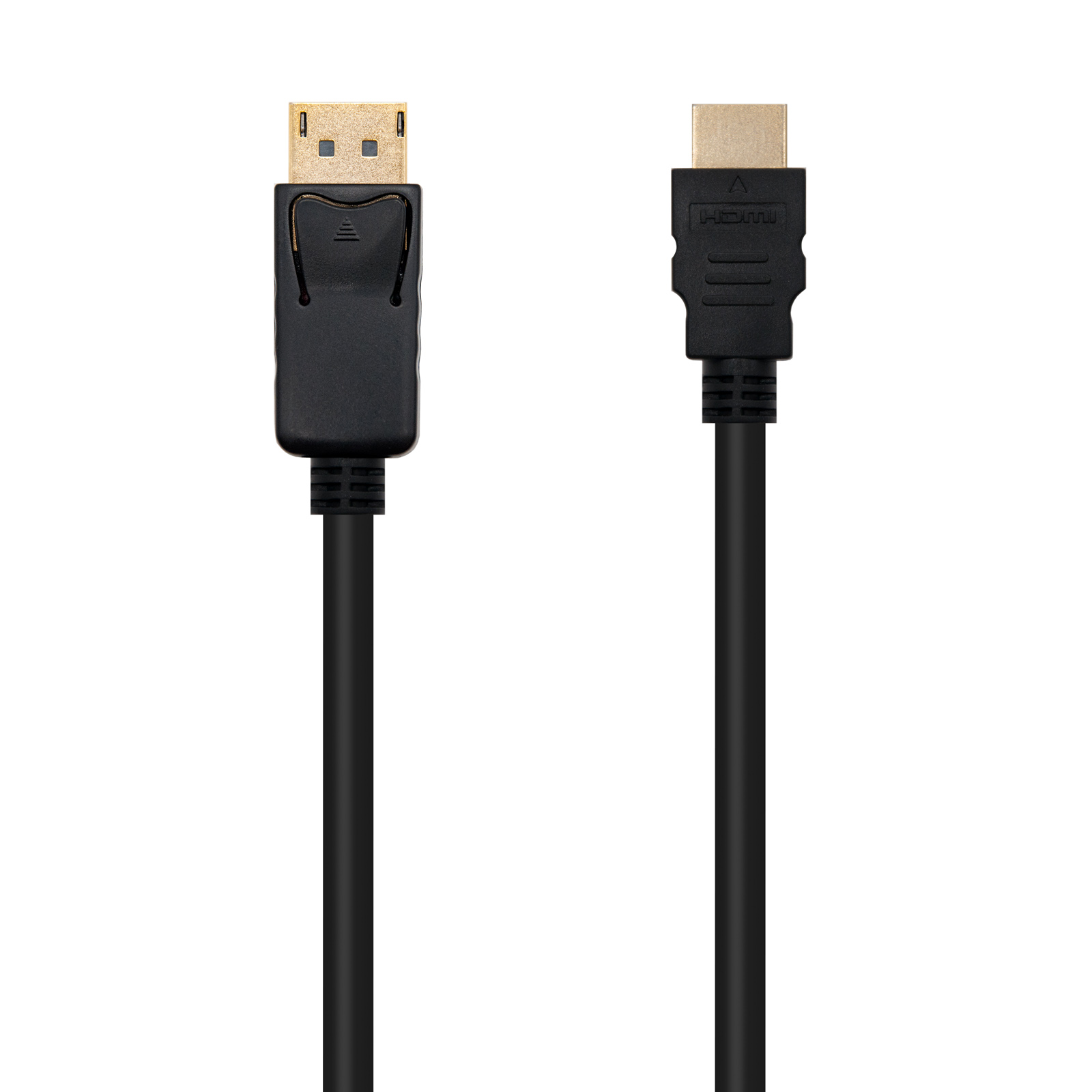 CABLE CONVERSOR DISPLAYPORT A HDMI NANOCABLE 50CM/ MACHO-MACHO/ NEGRO