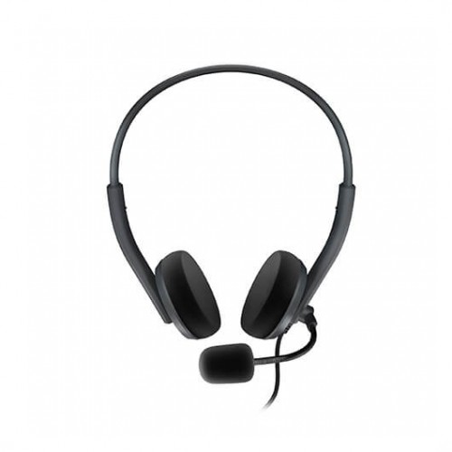 AURICULARES MICRO ENERGY SISTEM OFFICE 2 ANTHRACITE SUPRAURAL/ 30MM/ CABLE 150CM/ JACK 3.5MM/ ANTIPOP/ 20HZ