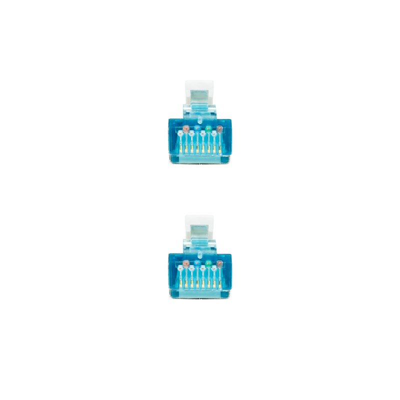 LATIGUILLO CABLE RED LSZH/SFTP CAT.7 RJ45 NANOCABLE 0.25M BLANCO