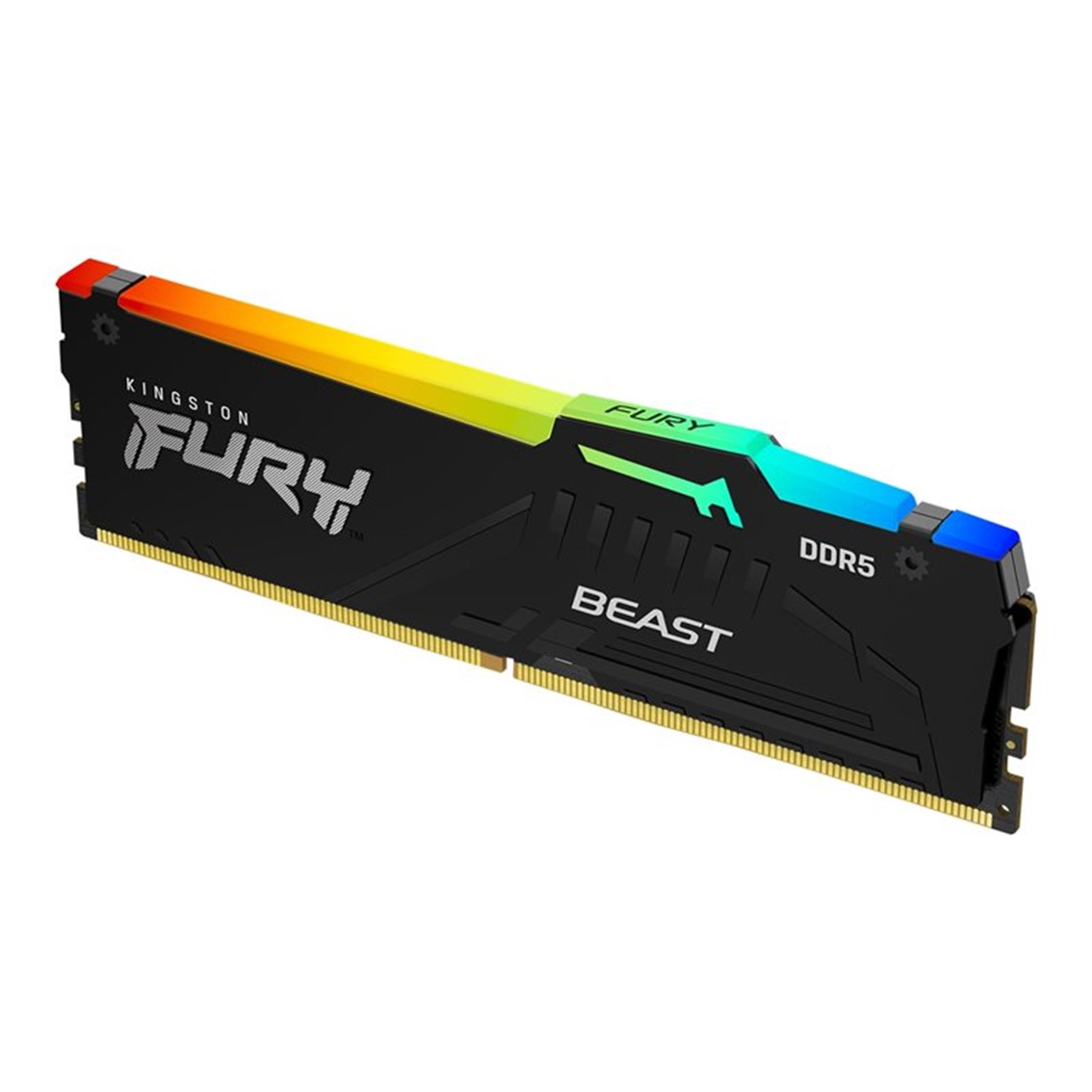 MEMORIA RAM DDR5 32GB KINGSTON / 5600 MHZ / PC5-44800 / FURY BEAST RGB / CL40 / 1.25V