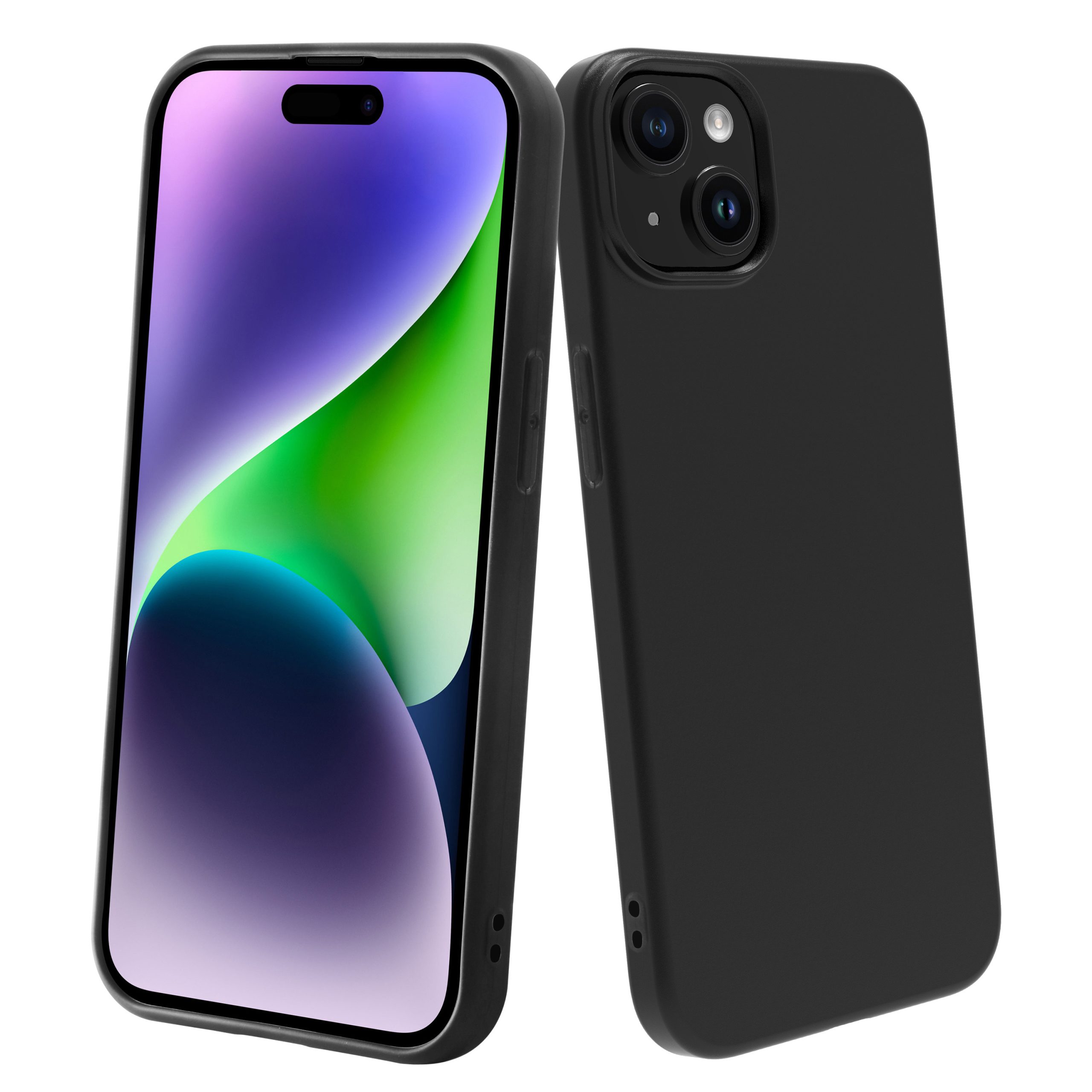 FUNDA MUVIT RECYCLETEK PARA APPLE IPHONE 15 NEGRA