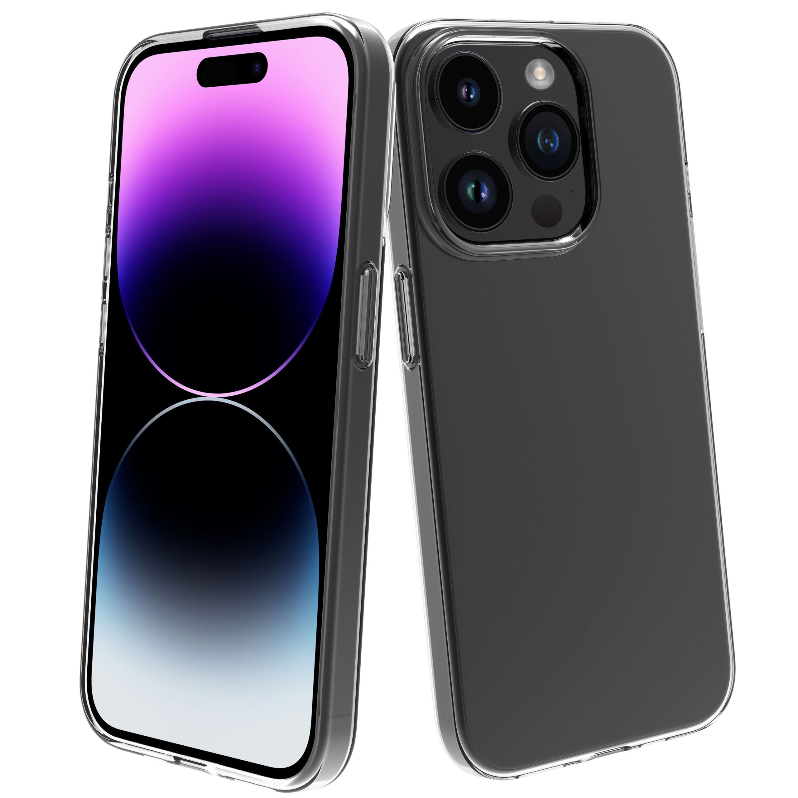 FUNDA MUVIT RECYCLETEK PARA APPLE IPHONE 15 PRO TRANSPARENTE