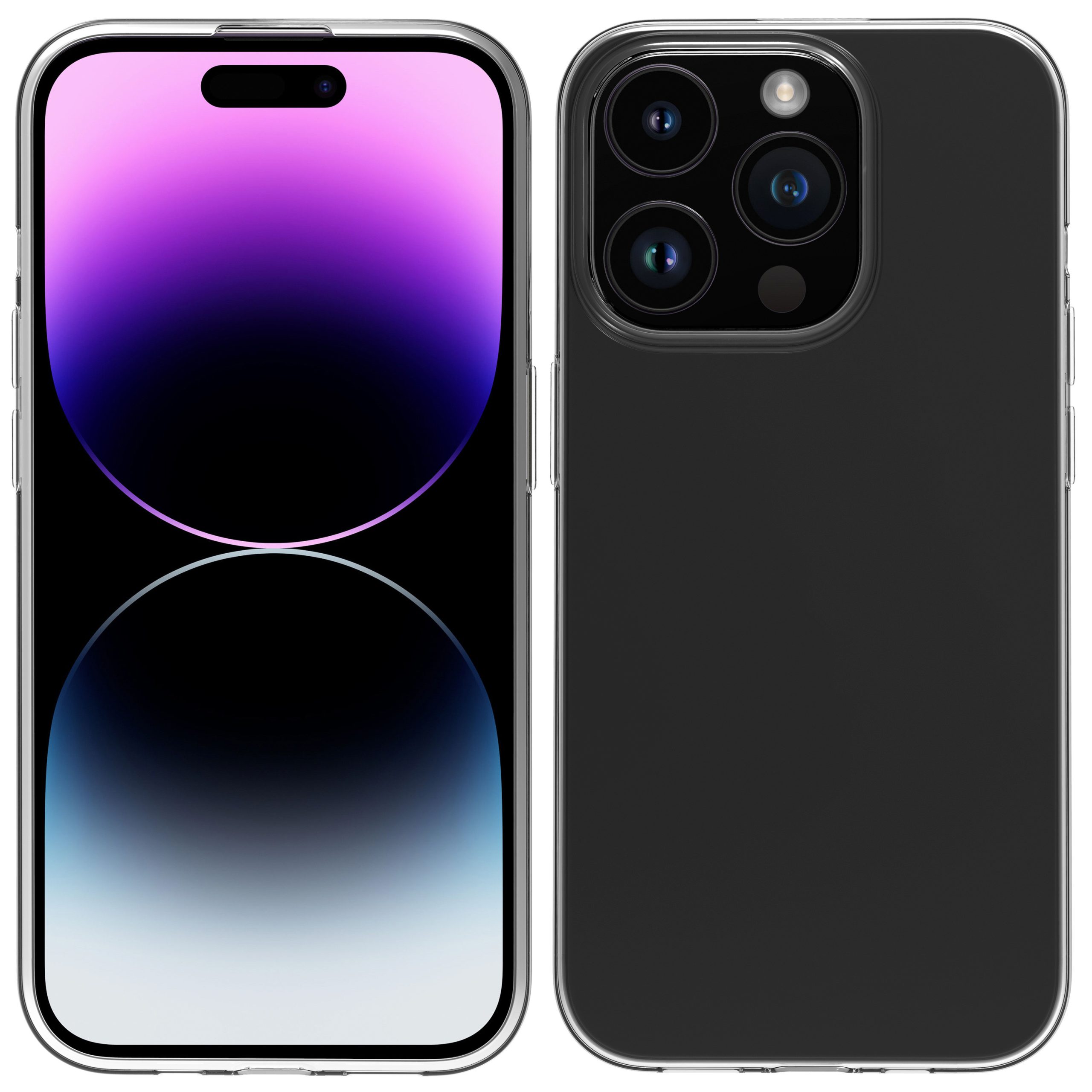 FUNDA MUVIT RECYCLETEK PARA APPLE IPHONE 15 PRO TRANSPARENTE