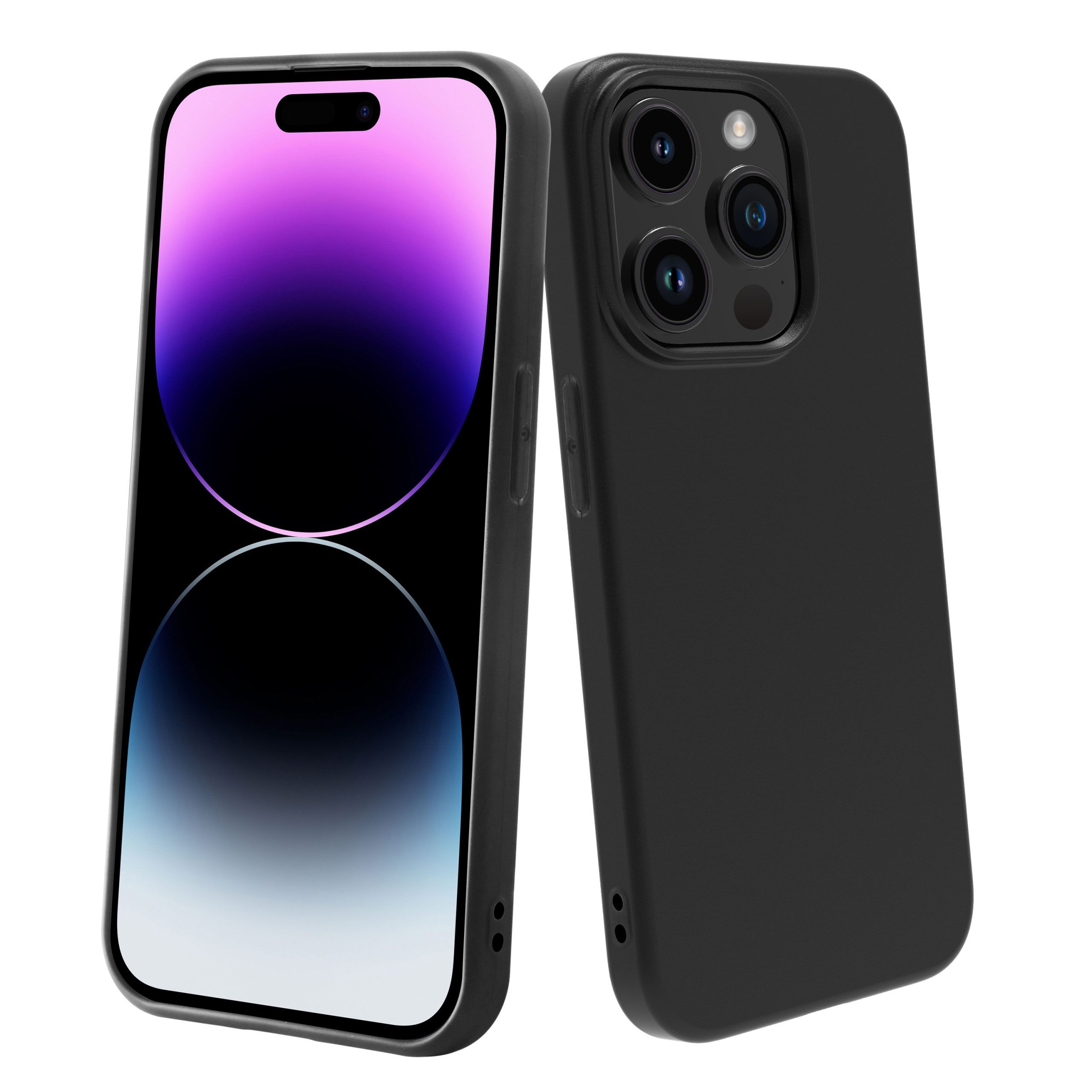 FUNDA MUVIT RECYCLETEK PARA APPLE IPHONE 15 PRO NEGRA